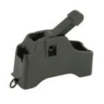 Maglula SCAR LULA loader and unloader, black, angled side view with raised lever