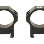 Steiner H Series Lightweight Ring 30mm Medium, pair of black rings in front view
