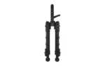 ACCU-TAC M-LOK SPEC-5 bipod, black, front view with legs folded together