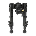 Accu-Tac PC-4, Bipod, Fits Picatinny Rail, Anodized Finish, Black PCB-0400