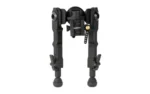 Accu-Tac PC-4, Bipod, Fits Picatinny Rail, Anodized Finish, Black PCB-0400