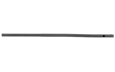 CMC AR15 GAS TUBE PISTOL LENGTH, black tube in horizontal side view with end hole