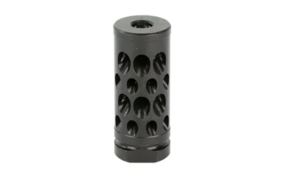 primary-19872 Hiperfire HF HIPERCOMP 762NATO GEN 2 5/8X24, black angled view with circular ports