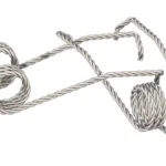 Hiperfire HF AK4/AK74 Braided Main Spring silver braided wire springs laid flat