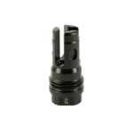 RUGGED R3, black upright view with slotted prongs and threaded base
