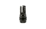RUGGED R3, black upright view with slotted prongs and threaded base