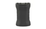 UNITY VFG GEN 2 MLOK BLK, black front view with curved grip sides and textured edges