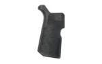 Die Free Co Kung Fu Grip for AR15/AR10 Black 1/ct black grip, right side with textured surface