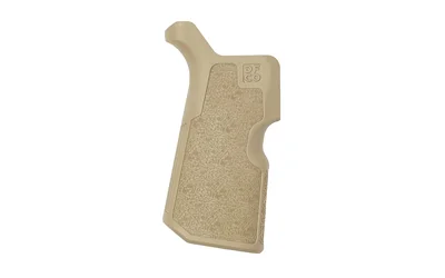 primary-19925 Die Free Co Kung Fu Grip for AR15/AR10 FDE, tan right-side view with textured grip panel