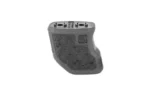 Die Free Co DFCO Tiger Claw Fore Grip Black, angled side view with textured panel and top holes