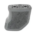 Die Free Co DFCO Tiger Claw Fore Grip Gray, angled side view with textured panel and top holes