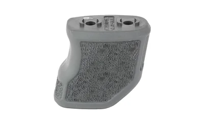 primary-19930 Die Free Co DFCO Tiger Claw Fore Grip Gray, angled side view with textured panel and top holes