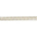 Luth-AR LUTH AR 223 RIFLE BUFFER SPRING, gold-tone coiled spring in side view