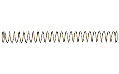 Luth-AR 308 Carbine Buffer Spring, dark metallic coil spring in side view