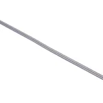 Luth-AR LUTH AR MID LENGTH GAS TUBE silver angled view with bent end and pin holes