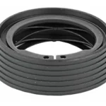 Luth-AR LUTH AR DELTA PACK black angled view with ribbed ring and internal spring