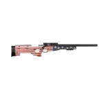 Keystone Sporting Arms Crickett Precision Old Glory Rifle .22 LR Single Shot 16.1 Blued Barrel Precision Stock