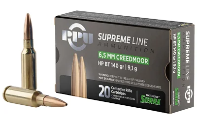 Prvi Partizan PPU SUPREME 6.5CM 140GR HPBT 20/200