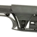 Luth-AR LUTH AR MBA-1 RFL/FXD STK BLK, black adjustable stock in side view