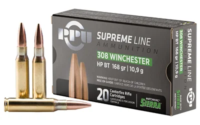 Prvi Partizan PPU SUPREME 308WIN 168GR HPBT 20/200