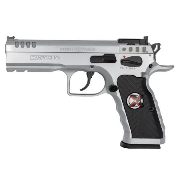 Italian Firearms Group IFG Tanfoglio Stock I Xtreme Handgun 9mm Luger 17rd Magazine(3) 4.5" Barrel Chrome