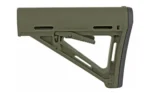 MAGPUL MOE CARB STK MIL-SPEC OD olive drab adjustable stock in left-side view