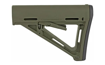 primary-20136 MAGPUL MOE CARB STK MIL-SPEC OD olive drab adjustable stock in left-side view