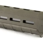 MAGPUL MOE M-LOK HANDGUARD CARB olive drab, angled side view with elongated slots