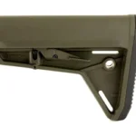 MAGPUL MOE SL CARB STK olive drab right-side view with adjustment lever and rubber buttpad