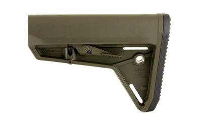 primary-20143 MAGPUL MOE SL CARB STK olive drab right-side view with adjustment lever and rubber buttpad