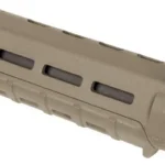 MAGPUL MOE M-LOK HANDGUARD CARB flat dark earth, angled view with elongated slots