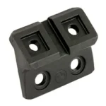 Magpul M-LOK Offset Light Mount Poly, black angled mount with four visible holes