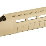 Magpul MOE SL Handguard Carbine AR15 FDE tan side view with ventilation slots