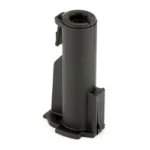 MAGPUL MIAD/MOE STOR CORE CR123A, black upright view with cylindrical battery compartment