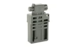 MAGPUL BEV BLOCK AR15/M4, gray vise block shown upright in angled front view