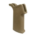 MAGPUL MOE SL GRIP flat dark earth pistol grip, angled rear view with textured surface