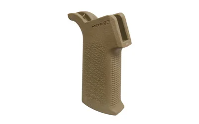 primary-20201 MAGPUL MOE SL GRIP flat dark earth pistol grip, angled rear view with textured surface