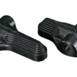 MAGPUL SSG SCAR Selector Set, two black textured selector levers in angled views