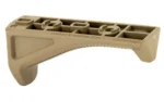 MAGPUL AFG M-LOK Angled Foregrip, flat dark earth side view with ribbed grip surface