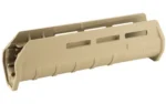 MAGPUL MOE M-LOK FOREND REM 870 flat dark earth, angled view with elongated slots