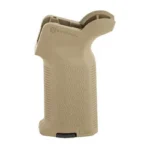 MAGPUL MOE K2 AR grip, tan rear view with textured surface and beavertail