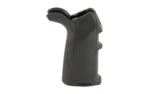 MAGPUL MIAD AR10 GEN1.1 GRIP KIT, black angled side view with textured grip panels