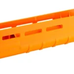 Magpul MOE M-LOK Forend Rem 870 orange side view with elongated slots