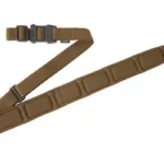 Magpul MS1 Padded Sling in coyote tan with segmented shoulder pad and adjustment hardware