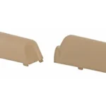 Magpul Hunt/SGA High Cheek Riser in FDE, two angled side views