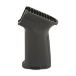 MAGPUL MOE AK 47 Grip BLK black pistol grip, angled rear view with textured backstrap