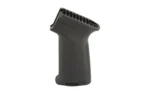 MAGPUL MOE AK 47 Grip BLK black pistol grip, angled rear view with textured backstrap