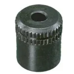 MAGPUL STK SLING MOUNT KIT TYPE1 black cylindrical mount, angled top view with knurled sides
