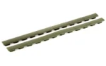 MAGPUL M-LOK RAIL COVER TYPE 1 ODG, two olive drab textured rail cover strips