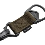 MAGPUL MS1 Single Point Paraclip, coyote webbing with black clip and loop hardware